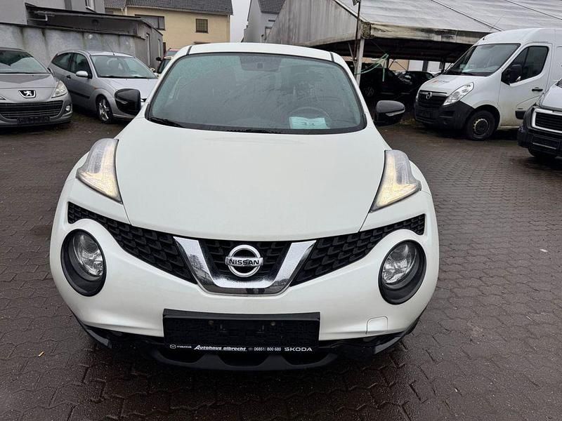 Gebraucht Nissan Juke Acenta 116 PS (85 kW) 2015 Weiß SUV