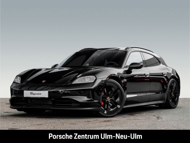 Schwarz Gebraucht 2022 Porsche Taycan 4S Sport Turismo Limousine | 128.900 € (Fairer Preis) - Bild 1/4