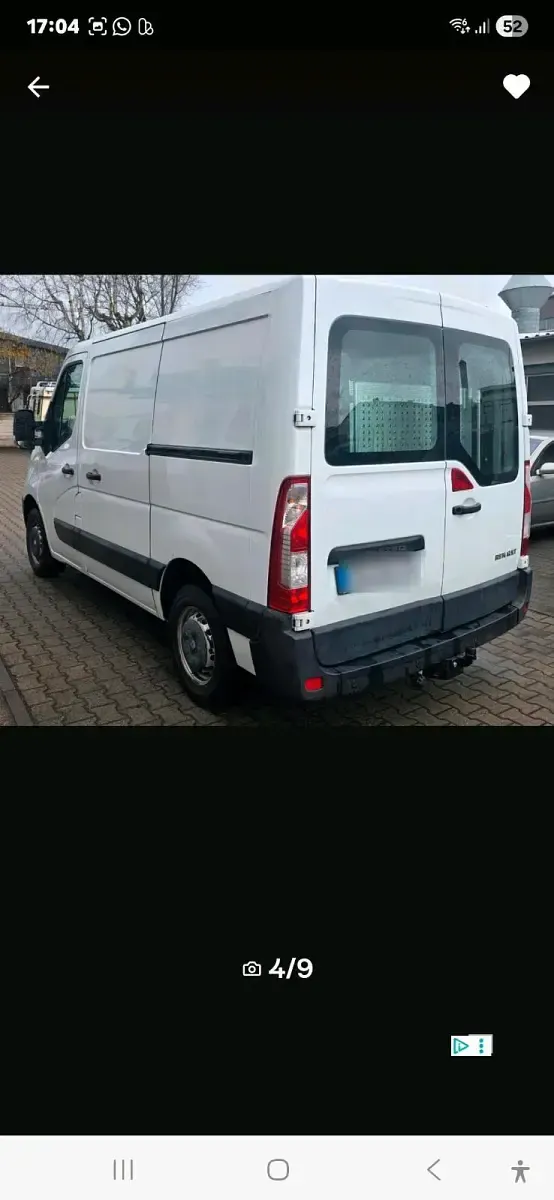 Gebraucht Renault Master 125 PS (91 kW) 2015 Weiß Van
