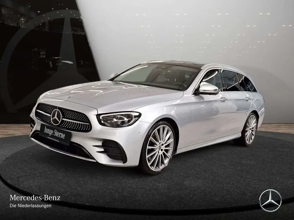 Gebraucht Mercedes E220 AMG 200 PS (147 kW) 2023 Silber Limousine