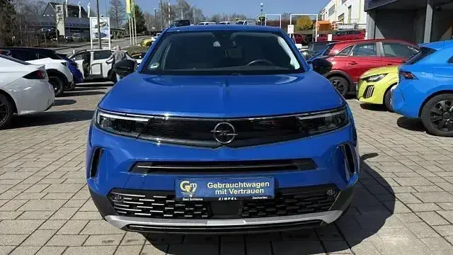 Gebraucht Opel Mokka Elegance 131 PS (96 kW) 2022 Perl blau (metallic) (metallic) SUV