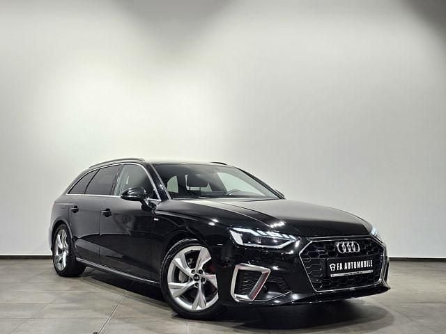 Mythosschwarz metall (metallic) Gebraucht 2022 Audi A4 S-Line Kombi | 30.980 € (Guter Preis) - Bild 1/2