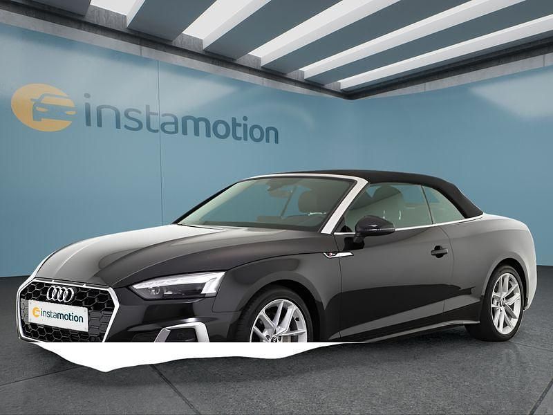 Schwarz Gebraucht 2021 Audi A5 Cabriolet Cabrio | 37.449 € (Teuer) - Bild 1/4
