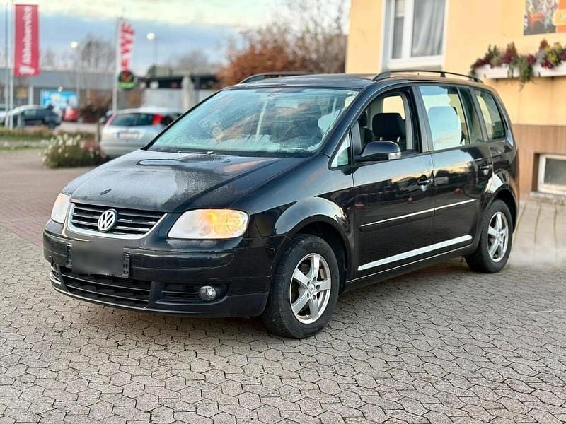 Schwarz Gebraucht 2005 VW Touran Van / Kleinbus | 1.499 € (Superpreis) - Bild 1/4