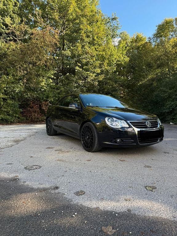 Schwarz Gebraucht 2010 VW Eos Exclusive Cabrio | 6.100 € (Guter Preis) - Bild 1/4
