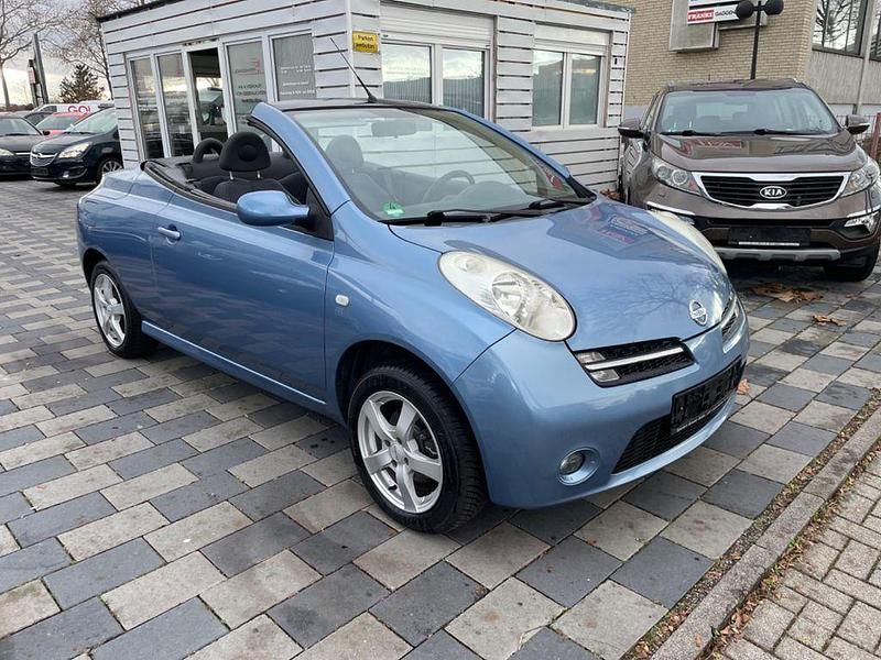 Gebraucht Nissan Micra 88 PS (64 kW) 2006 Blau Cabrio