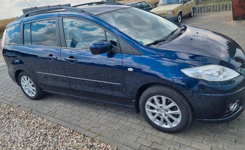 Gebraucht Mazda 5 Exclusive 145 PS (106 kW) 2009 Blau Van / Kleinbus