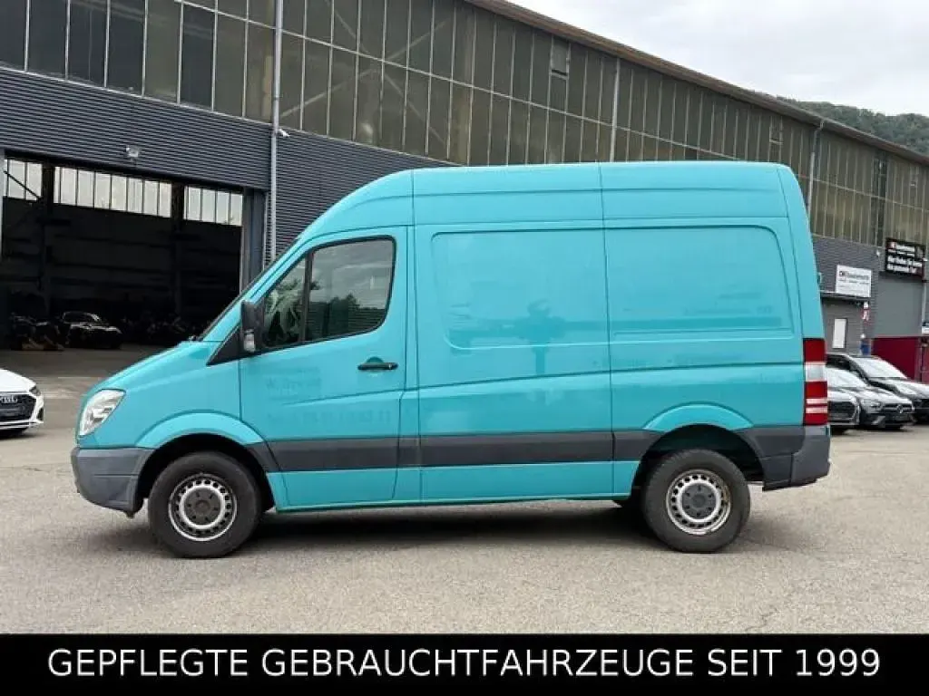 Gebraucht Mercedes Sprinter 163 PS (119 kW) 2013 Tuerkisblau Van