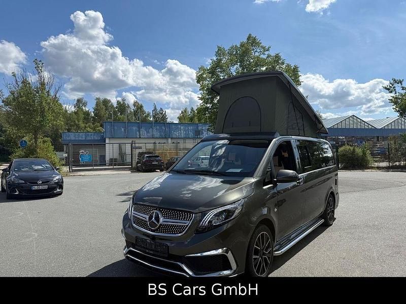 Grün Gebraucht 2017 Mercedes V250 Marco Polo Van / Kleinbus | 47.900 € - Bild 1/4