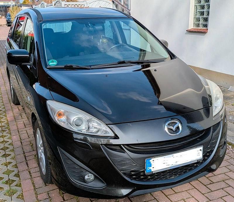 Gebraucht Mazda 5 Center-Line 116 PS (85 kW) 2012 Schwarz Van / Kleinbus