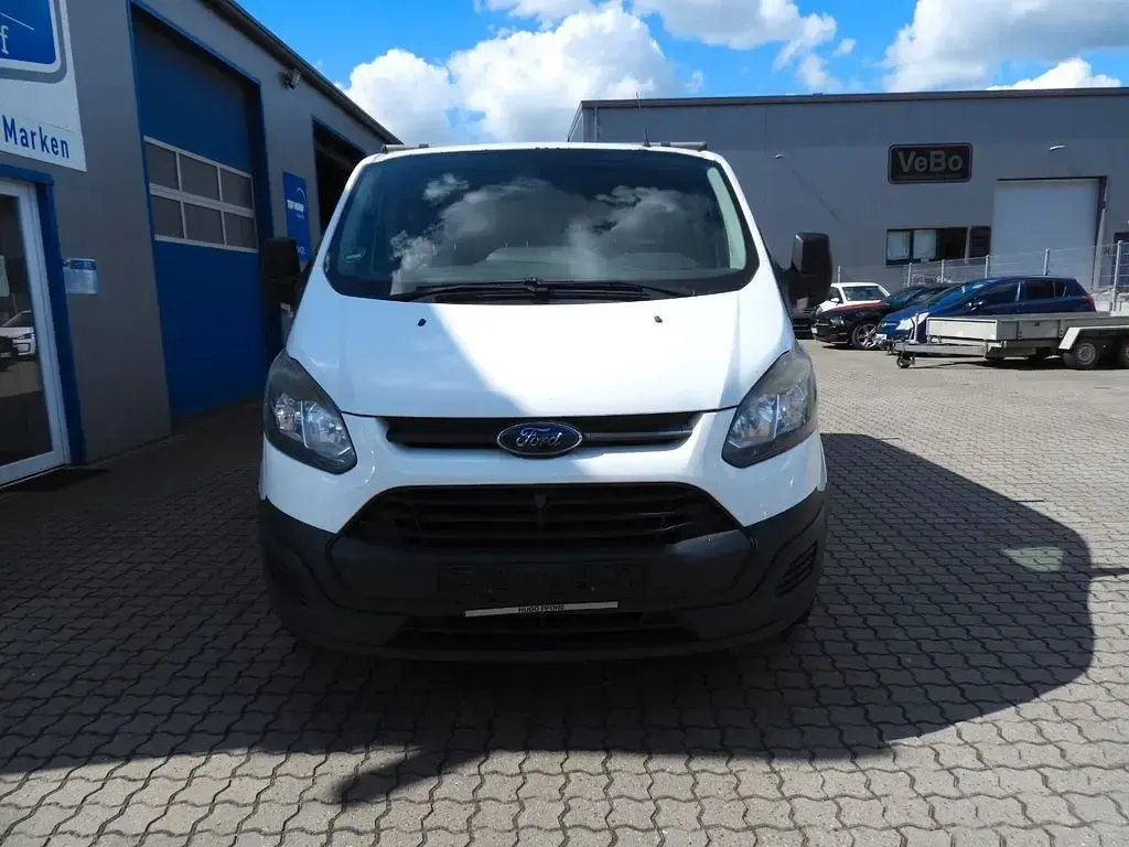 Gebraucht Ford Transit Custom 101 PS (74 kW) 2014 Weiß Van / Kleinbus