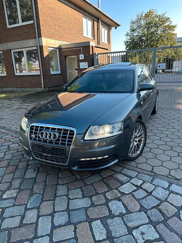 Grau Gebraucht 2008 Audi A6 Kombi | 2.995 € (Guter Preis) - Bild 1/4