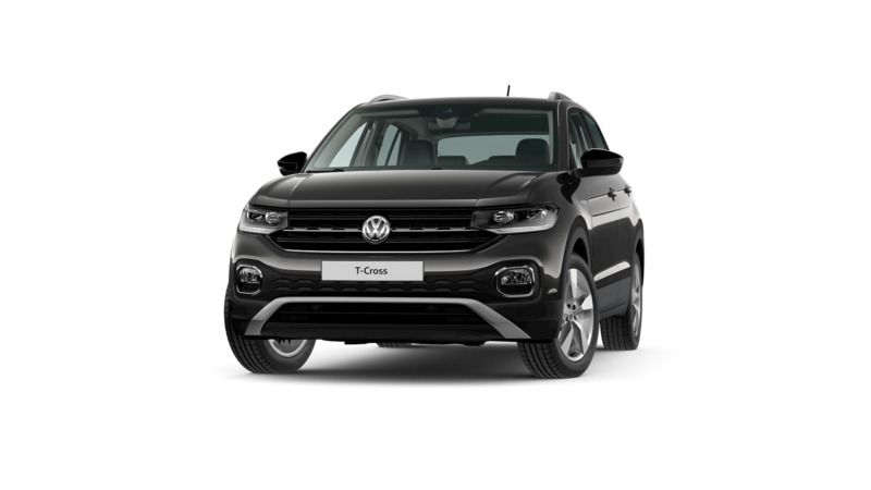 Gebraucht VW T-Cross Style 116 PS (85 kW) 2019 Schwarz perleffekt SUV