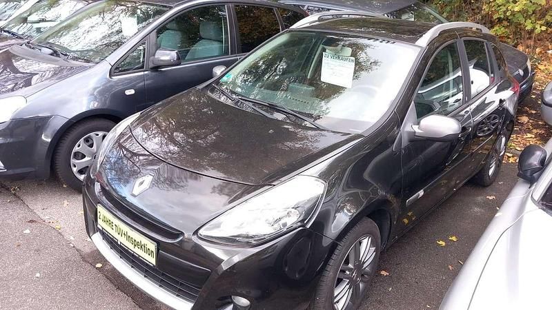 Gebraucht Renault Clio GrandTour 75 PS (55 kW) 2010 Schwarz Kombi