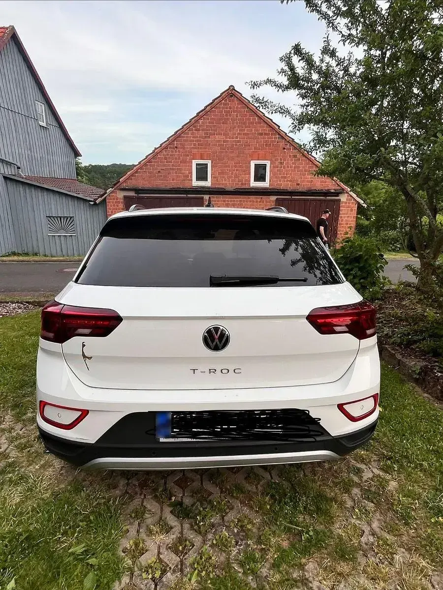 Gebraucht VW T-Roc Style 110 PS (80 kW) 2023 Weiß SUV