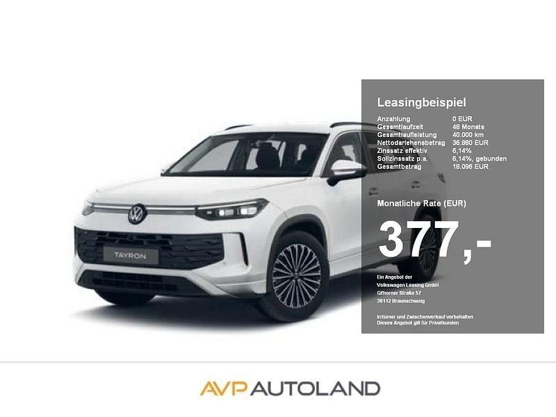 Gebraucht VW Tayron Life 150 PS (110 kW) 2025 Oryxweiss perlmutteffekt SUV