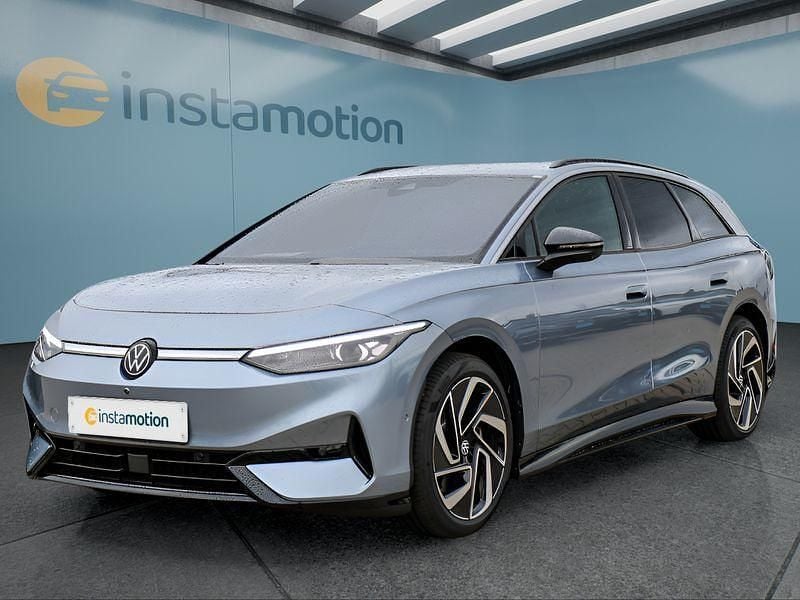 Blau Gebraucht 2025 VW ID.7 Limousine | 51.649 € - Bild 1/4