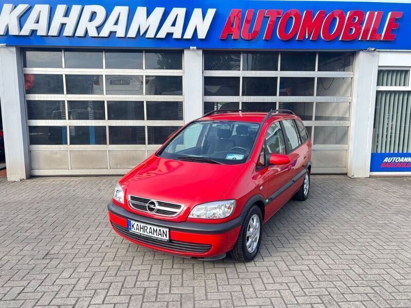 Rot Gebraucht 2004 Opel Zafira Njoy Van / Kleinbus | 2.999 € (Fairer Preis) - Bild 1/4