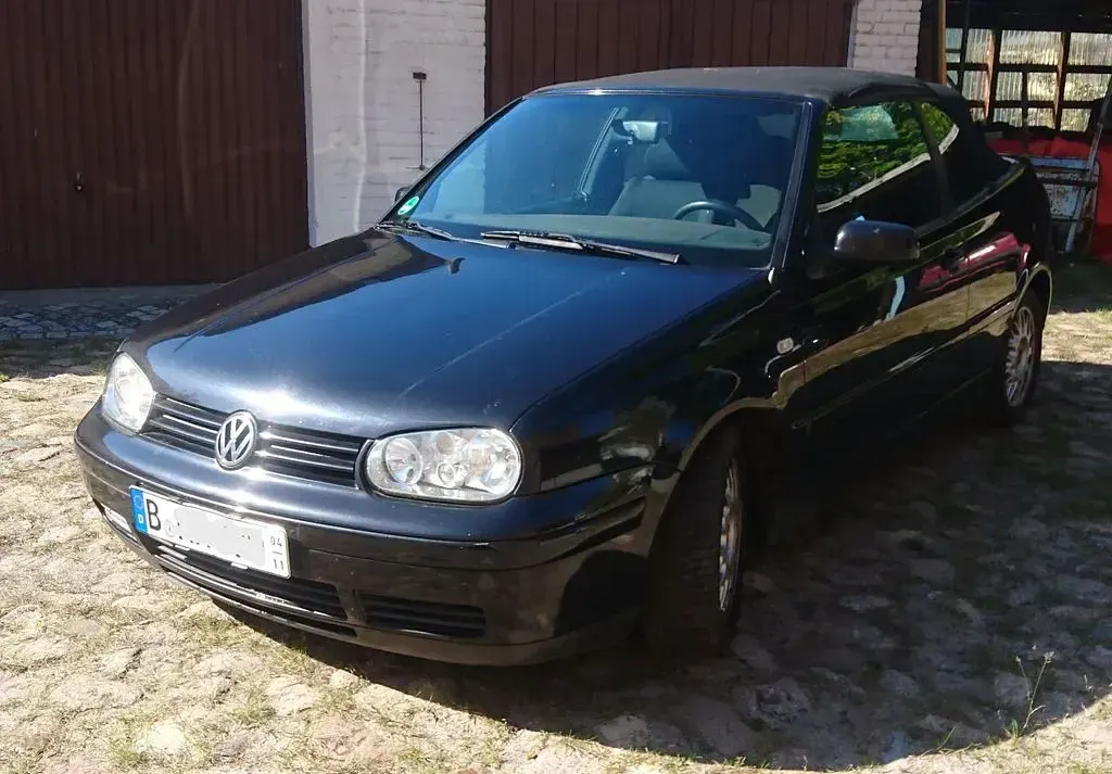 Gebraucht VW Golf Karmann 101 PS (74 kW) 2000 Schwarz Cabrio