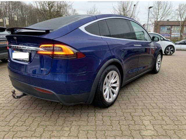 Gebraucht Tesla Model X 316 kW (430 PS) 2016 Blau metallic SUV
