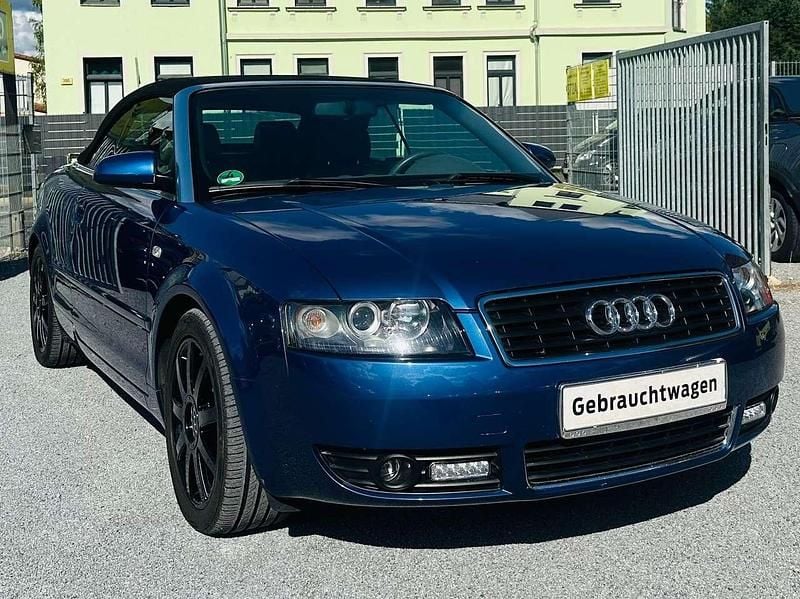 Blau Gebraucht 2003 Audi A4 Cabriolet Cabrio | 7.999 € (Etwas zu teuer) - Bild 1/4