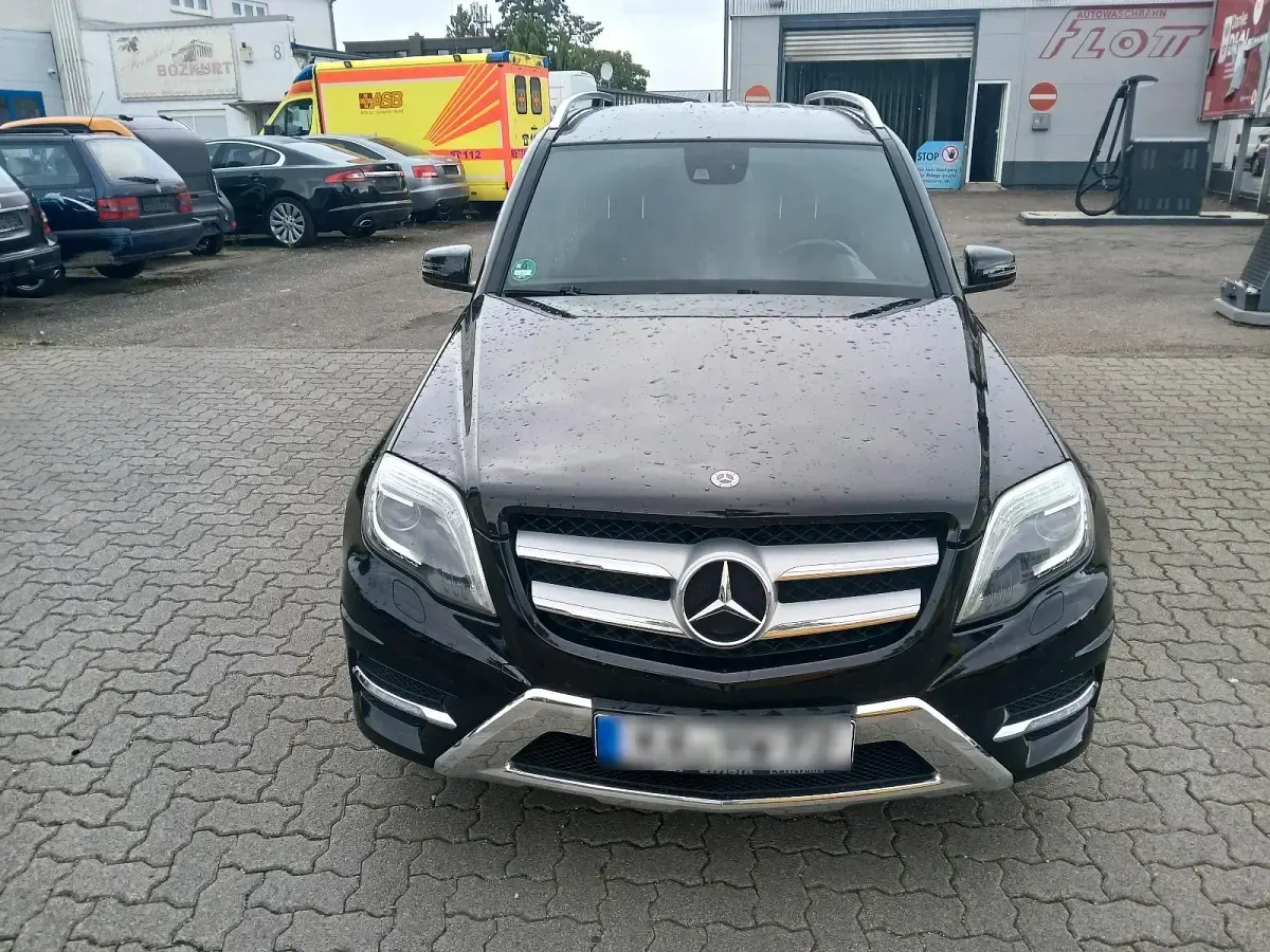 Gebraucht Mercedes GLK350 2012 Schwarz SUV