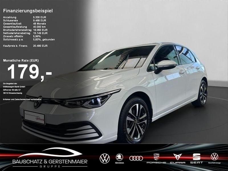 Weiß Gebraucht 2021 VW Golf VIII United Limousine | 20.480 € (Etwas zu teuer) - Bild 1/4