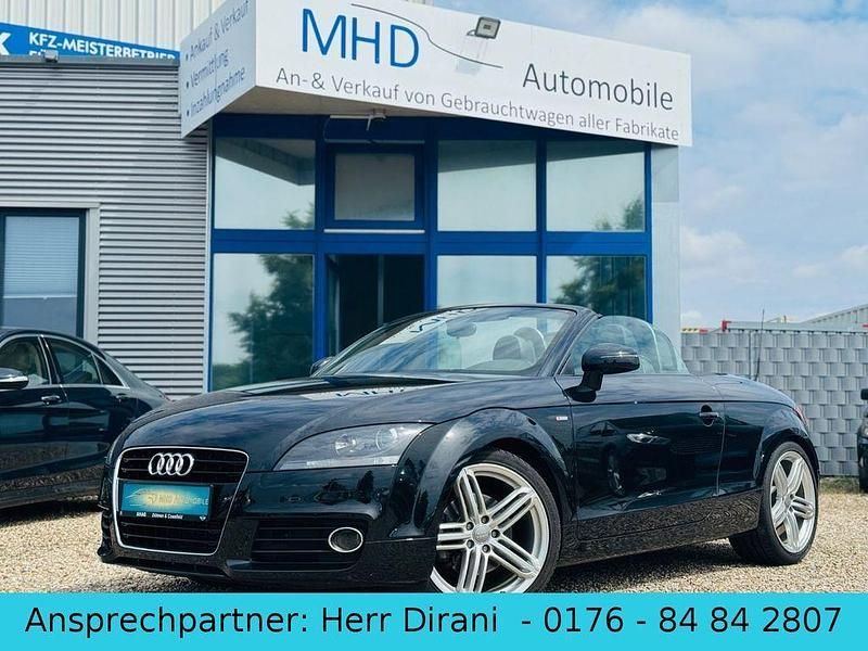 Schwarz Gebraucht 2011 Audi TT Roadster S-Line Cabrio | 14.900 € (Guter Preis) - Bild 1/4