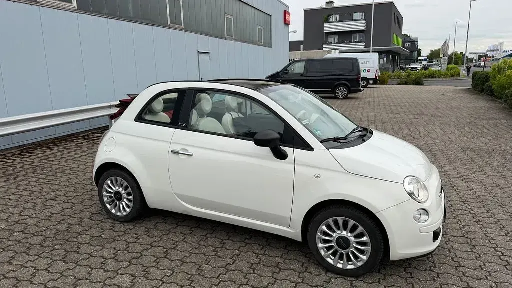 Używany Fiat 500C 70 KM (51 kW) 2013 Biały Kabriolet