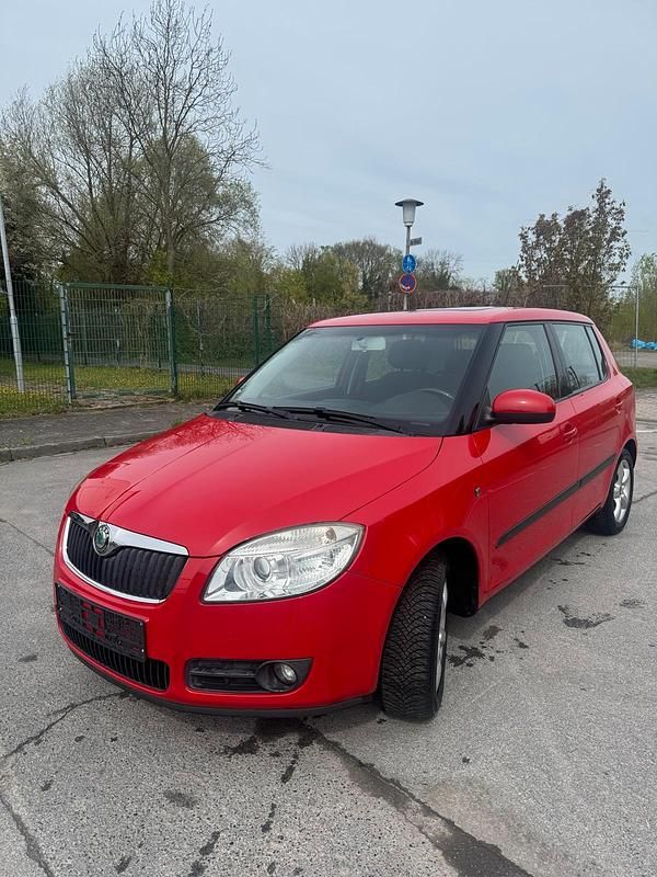 Gebraucht Skoda Fabia Elegance 70 PS (51 kW) 2007 Rot Kleinwagen