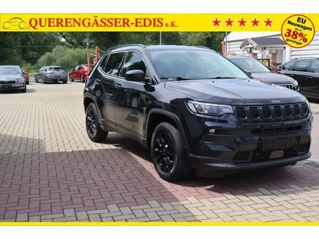 Gebraucht Jeep Compass Longitude 150 PS (110 kW) 2021 Carbon black SUV