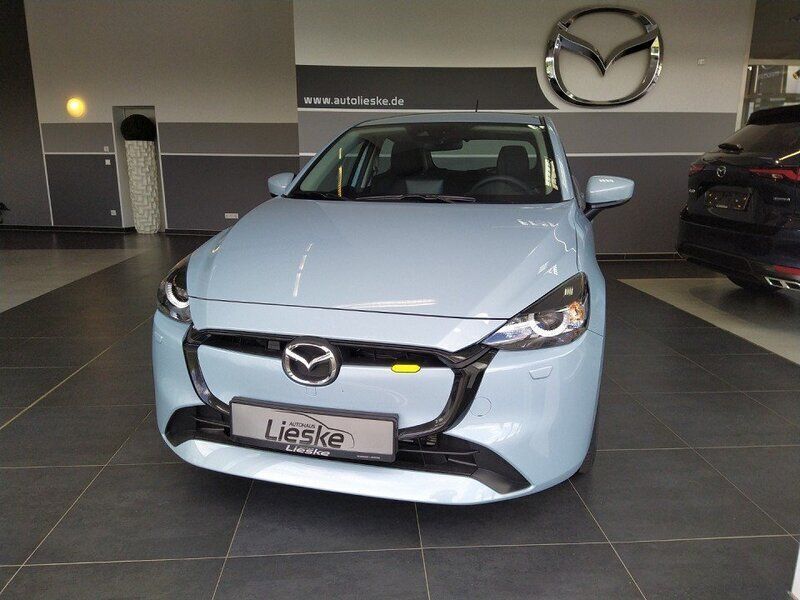 Air stream blue m Gebraucht 2023 Mazda 2 Center-Line Kleinwagen | 18.490 € (Guter Preis) - Bild 1/4