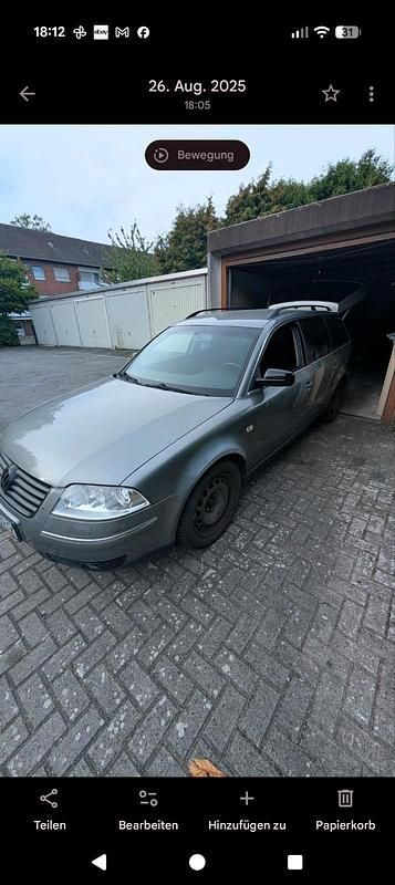 Silber Gebraucht 2002 VW Passat Kombi | 1.600 € (Fairer Preis) - Bild 1/4