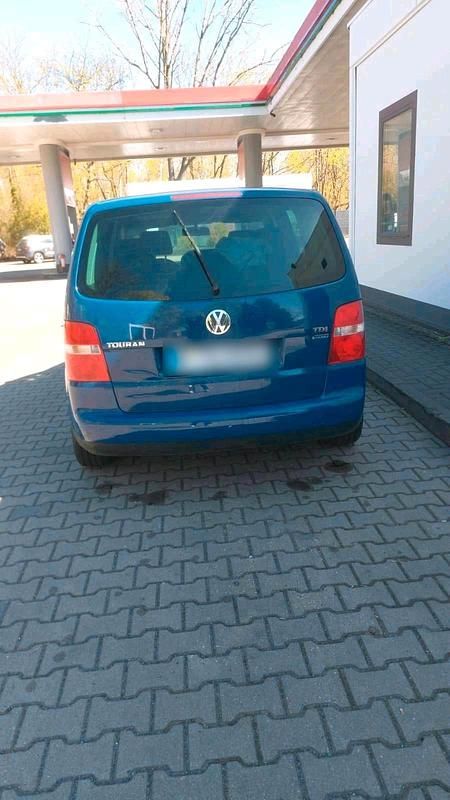 Gebraucht VW Touran 120 PS (88 kW) 2003 Blau Van / Kleinbus