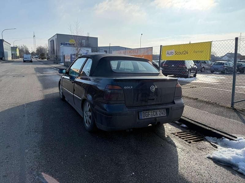 Gebraucht VW Golf Cabriolet Comfortline 90 PS (66 kW) 1999 Blau Cabrio