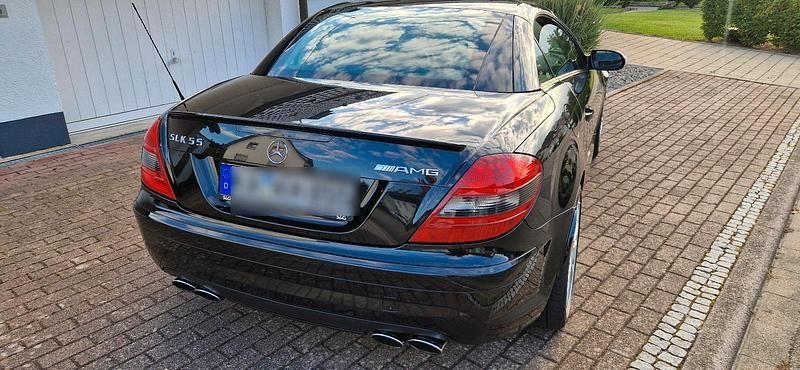 Schwarz Gebraucht 2004 Mercedes SLK55 AMG AMG Cabrio | 17.900 € - Bild 1/4