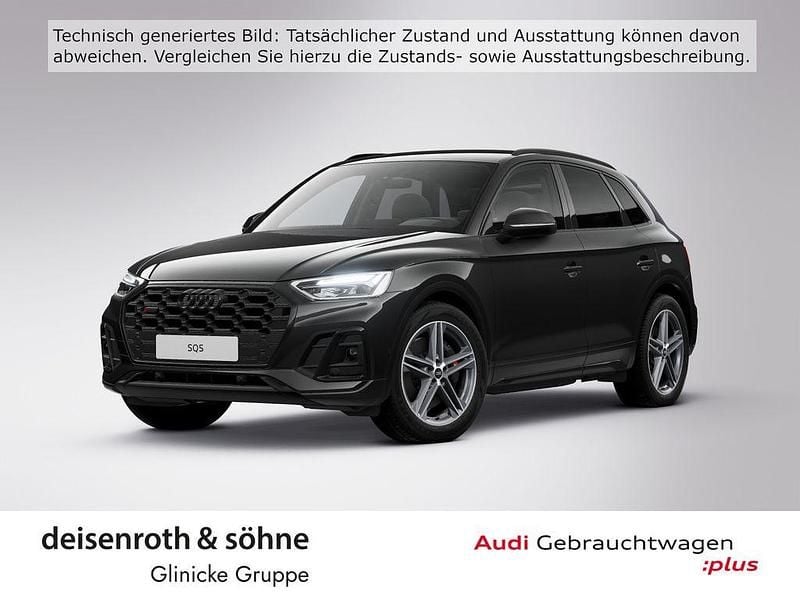 Mythosschwarz metallic Gebraucht 2022 Audi SQ5 Business SUV | 39.915 € (Superpreis) - Bild 1/4