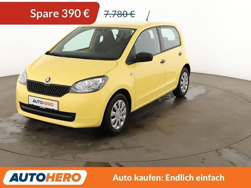 Gebraucht Skoda Citigo Comfort 60 PS (44 kW) 2016 Gelb Kleinwagen