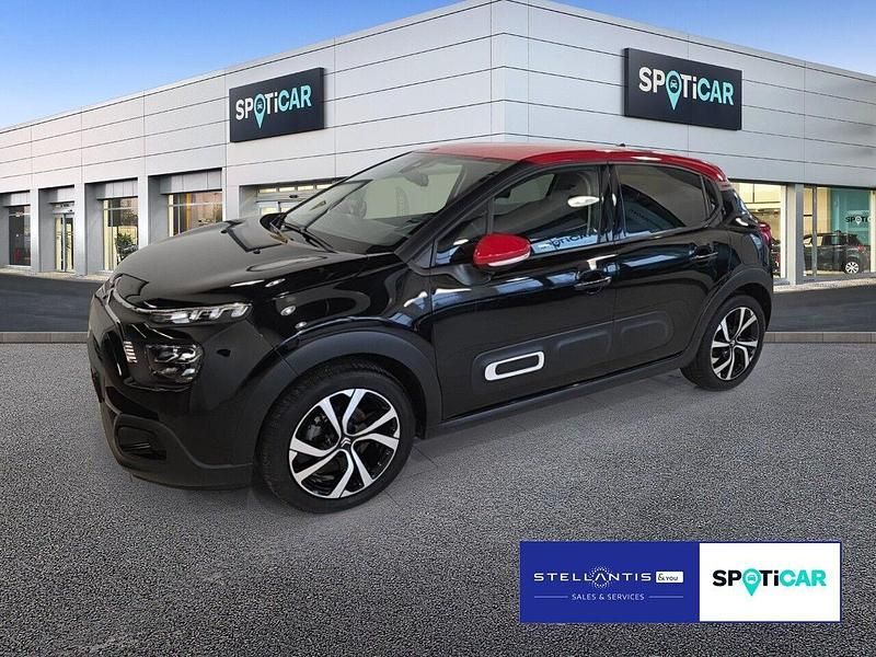 Schwarz Gebraucht 2023 Citroën C3 PureTech Kleinwagen | 17.390 € (Etwas zu teuer) - Bild 1/4