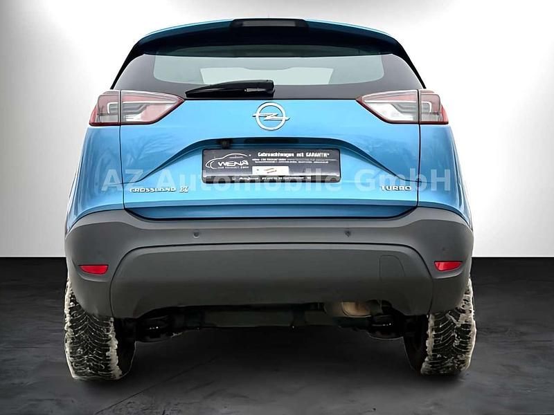 Gebraucht Opel Crossland X 110 PS (80 kW) 2018 Arktisblau/true blue SUV