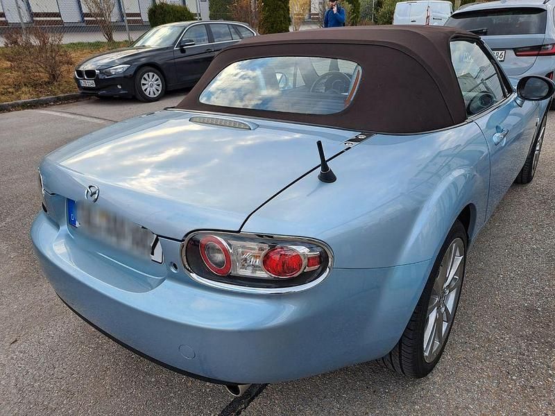 Gebraucht Mazda MX5 126 PS (92 kW) 2008 Blau Cabrio