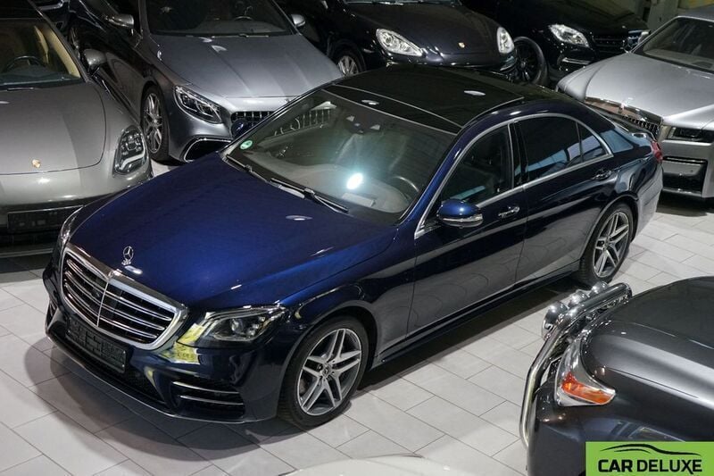 Manufaktur cavansitblau Gebraucht 2020 Mercedes S400 AMG Limousine | 58.888 € (Fairer Preis) - Bild 1/4