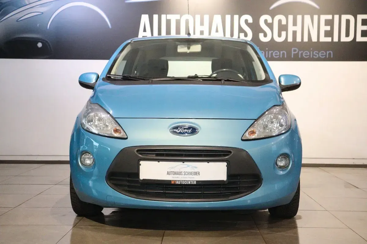 Gebraucht Ford Ka Titanium 69 PS (50 kW) 2009 Blau Kleinwagen