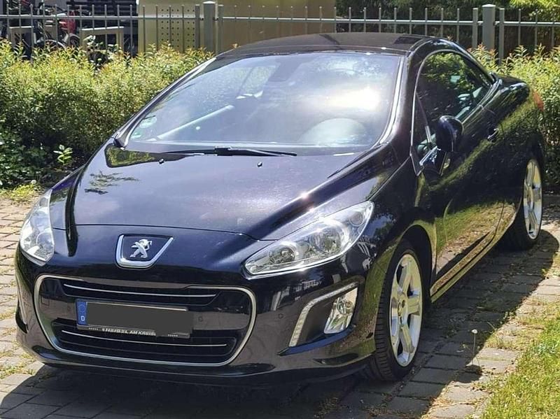 Schwarz Gebraucht 2015 Peugeot 308 CC Cabrio | 10.900 € (Teuer) - Bild 1/2