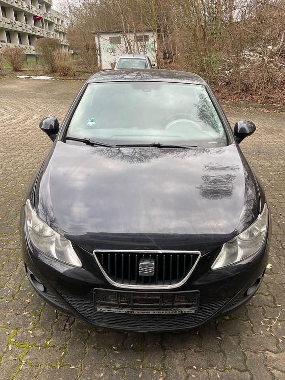 Gebraucht Seat Ibiza 86 PS (63 kW) 2010 Schwarz Kleinwagen
