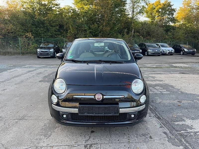 Gebraucht Fiat 500 Lounge 69 PS (50 kW) 2010 Schwarz Kleinwagen
