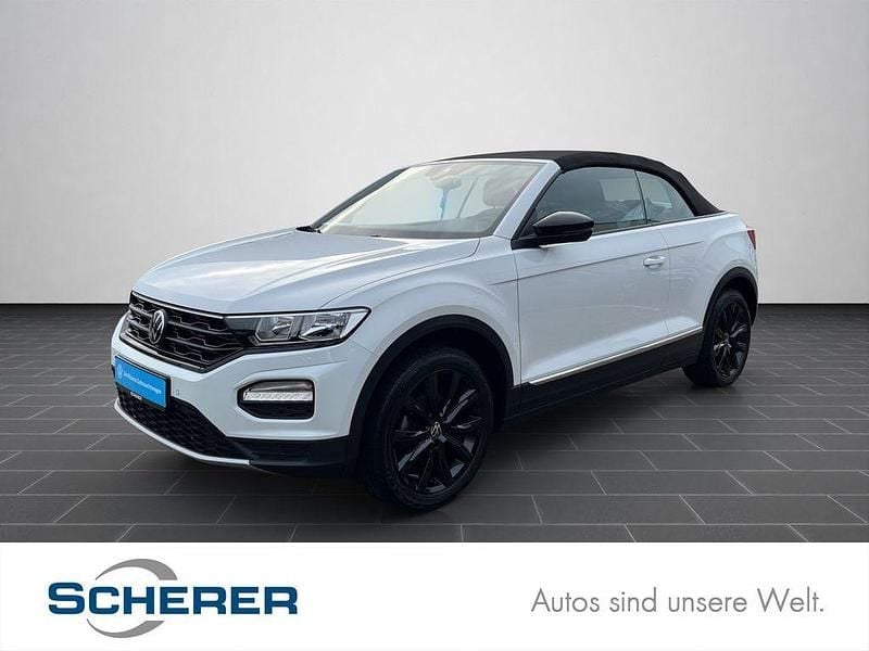 Gebraucht VW T-Roc Cabriolet Style 150 PS (110 kW) 2021 Weiß Cabrio
