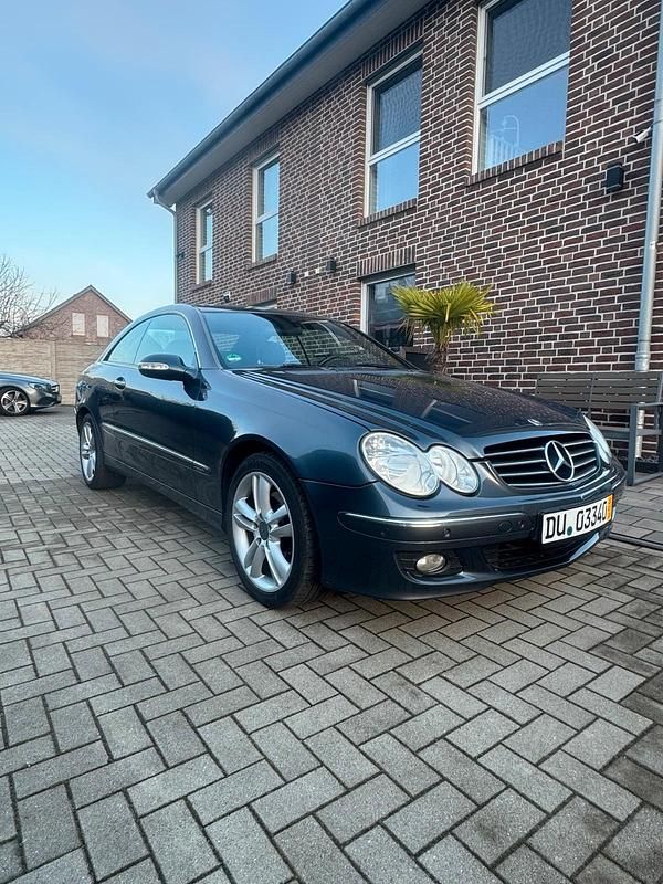 Gebraucht Mercedes CLK200 183 PS (134 kW) 2008 Grau Coupé
