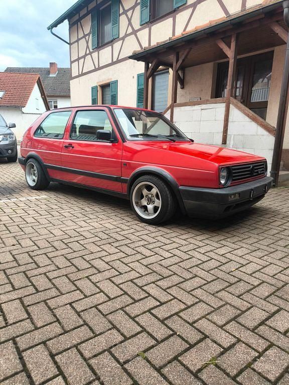 Rot Gebraucht 1992 VW Golf II Limousine | 4.999 € - Bild 1/4