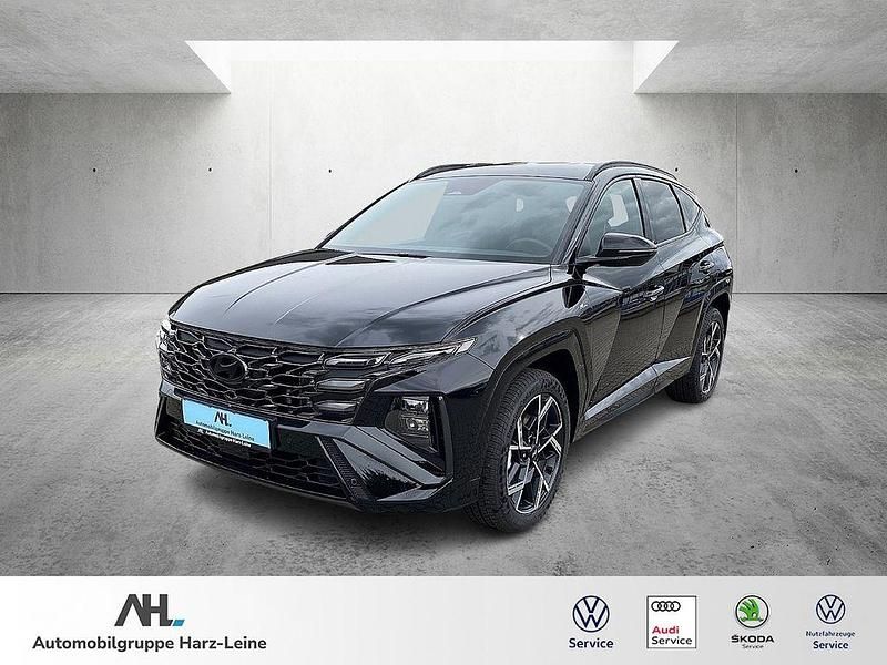 Schwarz Neu 2025 Hyundai Tucson N Line SUV | 33.979 € (Fairer Preis) - Bild 1/4